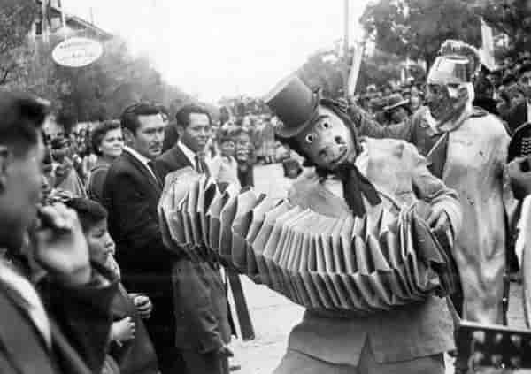 Los bailes de carnaval en la ciudad de La Paz