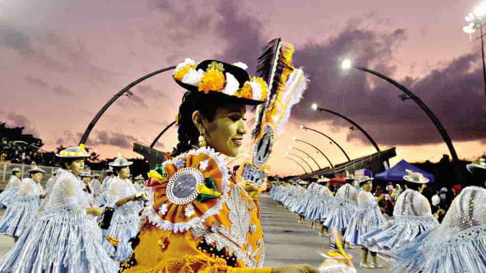El folklóre boliviano y la devoción llega al Sambódromo de Anhembí de São Paulo