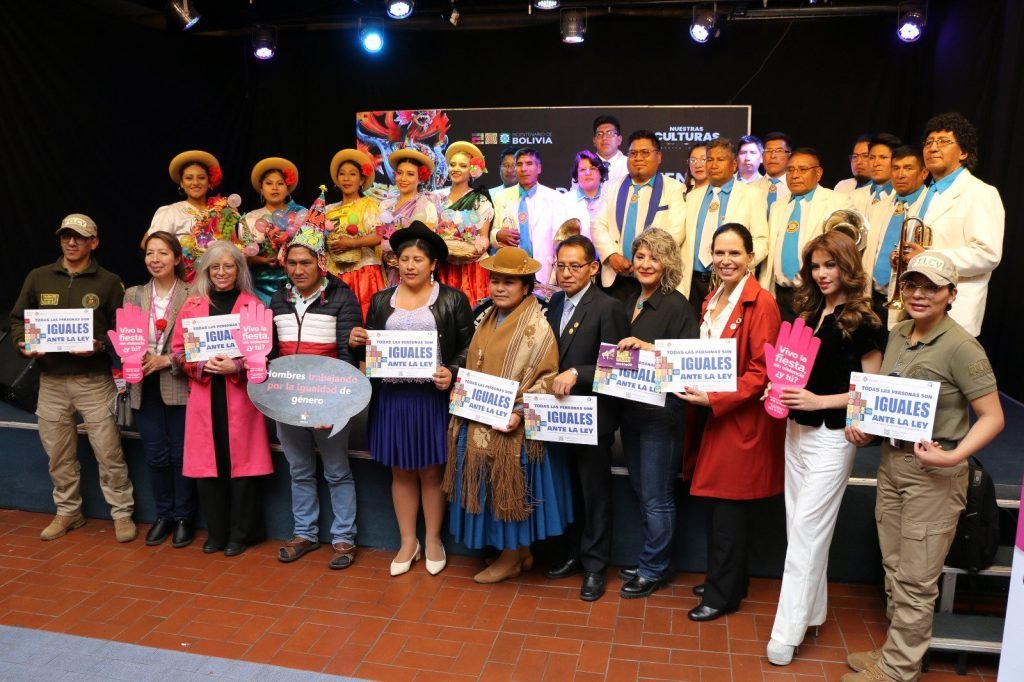 Campaña en carnaval «Sin máscaras, sin violencia ni Discriminación»