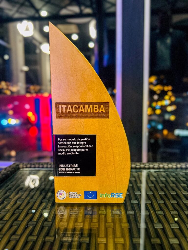 Itacamba obtiene el premio ‘Industrias con Impacto’, de la CNI y la Unión Europea por su modelo de gestión sostenible