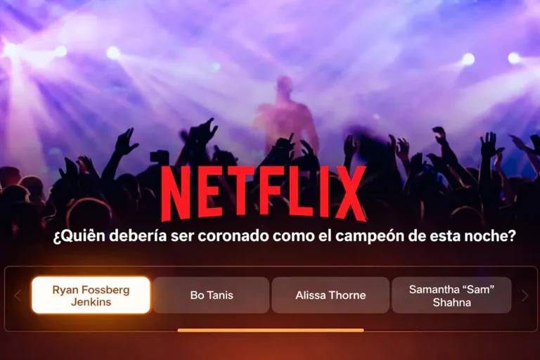Netflix lanza votación en vivo para contenido interactivo