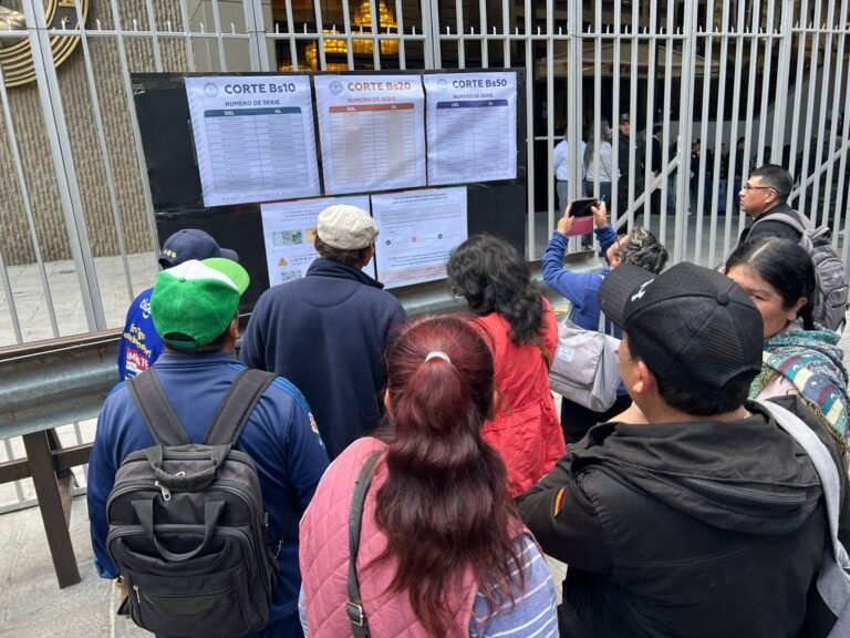 El BCB descarta invalidar billetes legales de la Serie B o validar los del accidente aéreo