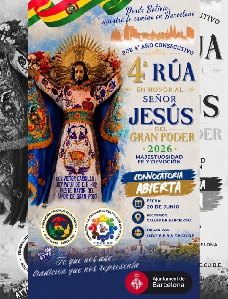 Badalona en España hace historia con la primera Entrada Folklórica del Gran Poder