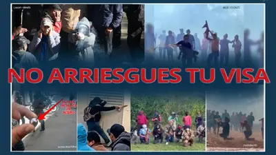 «Participar en bloqueos puede costarte la visa»: la alerta de la Embajada estadounidense