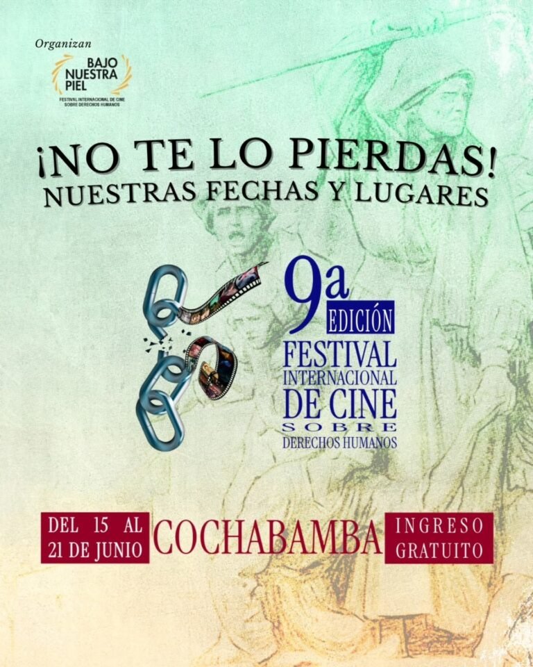 Cochabamba se convierte en el epicentro del cine reflexivo con el festival «Bajo Nuestra Piel 2026»