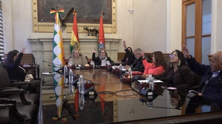 Concejo Municipal pide al alcalde de La Paz activar acciones para la reparación de daños ocasionados en movilizaciones