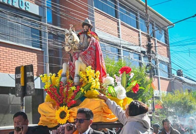 Poblaciones de Potosí renuevan su devoción en la fiesta de Santiago Apóstol