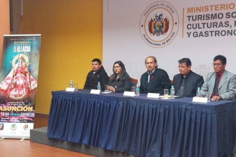 Promocionan la festividad de la Virgen de la Asunción de Llallagua como símbolo de unidad