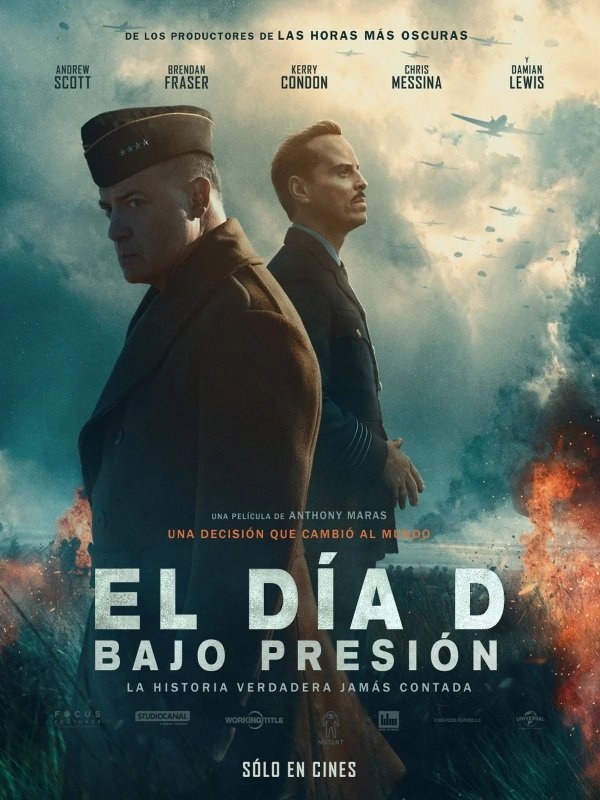 “El Día D: Bajo Presión” revive en el cine las 72 horas que pudieron cambiar el curso de la Segunda Guerra Mundial