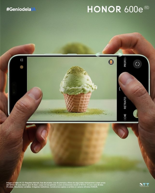 HONOR 600e: inteligencia artificial, diseño premium y fotografía en un solo dispositivo