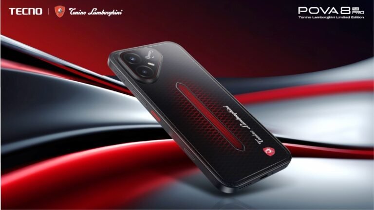 TECNO POVA 8 Pro 5G Tonino Lamborghini Limited Edition: Potencia, Resistencia y Exclusividad en Bolivia