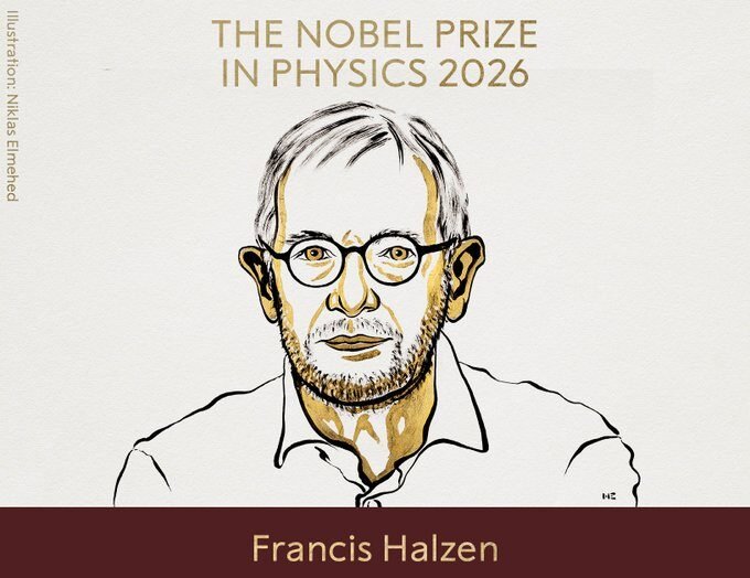 Francis Halzen gana el Nobel de Física 2026 por sus aportes al estudio de los neutrinos
