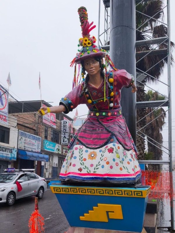 «Bailen, pero no se apropien»: Estatua del Tinku en Tacna reaviva la defensa del patrimonio boliviano